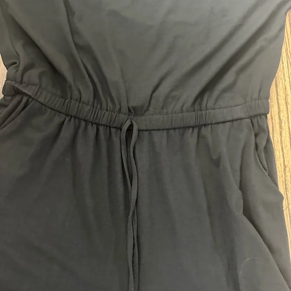 NWT PrettyGarden off shoulder cap Black Women's romper travel outfit - Picture 5 of 6